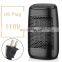 YND-1200S Electric Air Heater 1200W Household Bathroom Mini Space Heater with Buttons Control