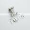 Matte Black China home wall mounted 4 pieces hardware set towel holder rack stainless steel accessory bathroom fittings shower