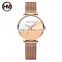 HANNAH MARTIN HM-133 Waterproof Fashion Ladies Watches Custom Logo Rose Gold Watches women watches wristwatch
