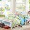 Hot sale twill facric beautiful flower pattern super soft cotton bed sheets China floral comforter set
