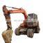 Used hitachi ex60 wheel mini excavator , Original Japan hitachi digger , hitachi ex60 ex100 ex120 ex200