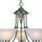 European style glass lamp shades indoor chandeliers lightings