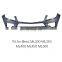 U.K. popular car models carbon fiber front bumper chrome trim cover bracket grille set fit for Benz ML350 2012 2013 2014