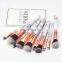 Amazon Hot Sale 10pcs Marble Handle Private Label Cheap Price Makeup Brush Set