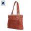 Cotton Lining Material Fashion Designer Modern Look Women Genuine Leather Handbag