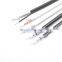 Coaxial Cable  RG59 2dc Copper CCA Rg59 Coaxial Cable Coaxial CCS 18 AWG Black 1000ft