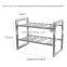 2 Tier Adjustable Under Sink Shelf Kitchen Storage Organizer Rack Holder Expandable Shelf Storage Organizer For Kitchen And Home