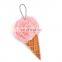 Mesh Net Brush Pouf Bath Shower Ball Daily Home Exfoliating Soft body ice cream black facial hotel loofah