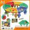 Free design kids playground swing and slide combination plastic toy for fun