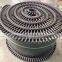 Low Noise Angled Conveyor Belt Low Energy Consumption