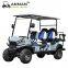 4 + 2 seat folding seat electric golf cart community suburban forest leisure car