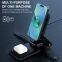 3-in-1 Multi Wireless Mobile Phone Foldable Magnetic Wireless Charger for iPhone