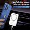 Magnetic car wireless charger Magnetic wireless charging stand Smart protection chip for iPhone 15 14 13 12 pro max