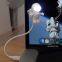 Mini USB Astronaut Adjustable Brightness Keyboard Night Light for Children Gift