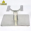 Stainless Steel Swivel Square Chair Base Rectangular Chair Base for Laundry Warehouse Farmhouse Applications