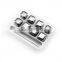 Stainless Steel Ice Cube 8pcs with ice cube tray Reusable Whiskey stones wine cooler for chilling Wine Drinks                        
                                                Quality Choice