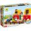 Plastic magnetic building blocks kids toys 51 pcs deformed 3d blocks building