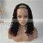 famous brand brazilian virgin hair u part wig
