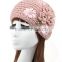 Fashion Charm Ladies Winter Hand Knitting Lace Flower Head Band
