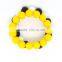 2015 Custom Lover's good lucky silicone beaded bracelets