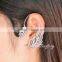 New model arabic ear cuff and palm bracelet designs crystal jewelry set