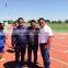 IAAF Approved Waterproof Synthetic Rubber Running Track Material For 400 Meter Standard Stadium