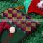 Christmas Socks Santa Claus and Deer Pattern for Christmas Stocking Christmas Ornaments 2016