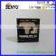 Black Popular kraft paper box packaging with clear window