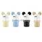 Lovely desin unbreakable glass drinking bottle 12oz