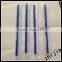 7MM Hard plastic black straw