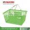 Factory direct sale supermarket shopping basket with high quality