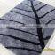 silk modern flower polyester carpet bed mat