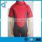 Comfortable Waterproof Zipper Red Jumpsuits Neoprene Wetsuits