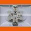 European style flush mounting 2 pin socket outlet double (F6209)
