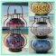 Mosaic glass hurricane oil lantern pictures
