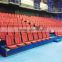 Best portable theater moveable audience telescopic retractable bleacher chair