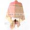 cheap woven 100%acrylic scarf magnet