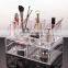 High Quality Acrylic 2 Jewelry Drawer with Cosmetic Makeup Organizer
