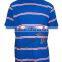 2015 lastest design for men's promation yarn dye O neck T-shirt