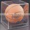 Crystal clear acrylic basketball display box