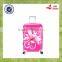 Cartoon Red Spinner Wheels Suitcase Fashion Girls High-end PC Luggage Bag