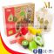 Magnetic toys vegetables fruit kitchen toys kid DIY play toys wooden cut toys gift