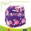 PSF-15 non-disposable microfiber insert printed reusable pul diapers baby cloth
