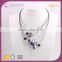 N72117K02 STYLE PLUS multi layered necklace multi color stone necklace strand & string diamond necklaces for women