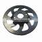 Diamond cutting wheel for concrete