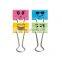 hot selling long fancy binder clips with low price