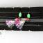 fishing rig flasher sabiki hook lumo wing glow bead 2hooks flasher color is pink and silver