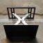 Two legs stainless steel dining table base