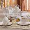 Bone China Tea Cup and Saucer Coffee Cup Set with Saucer and Spoon 20 pc