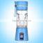 battery operated mini travel sport personal blender fruit juicer